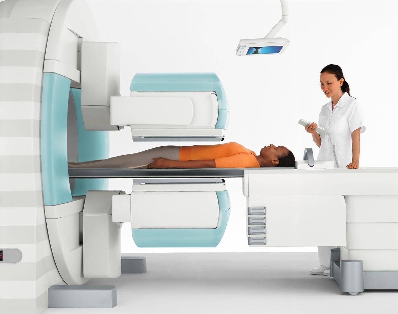 Uses of spect scan to predict and monitor cancer treatment