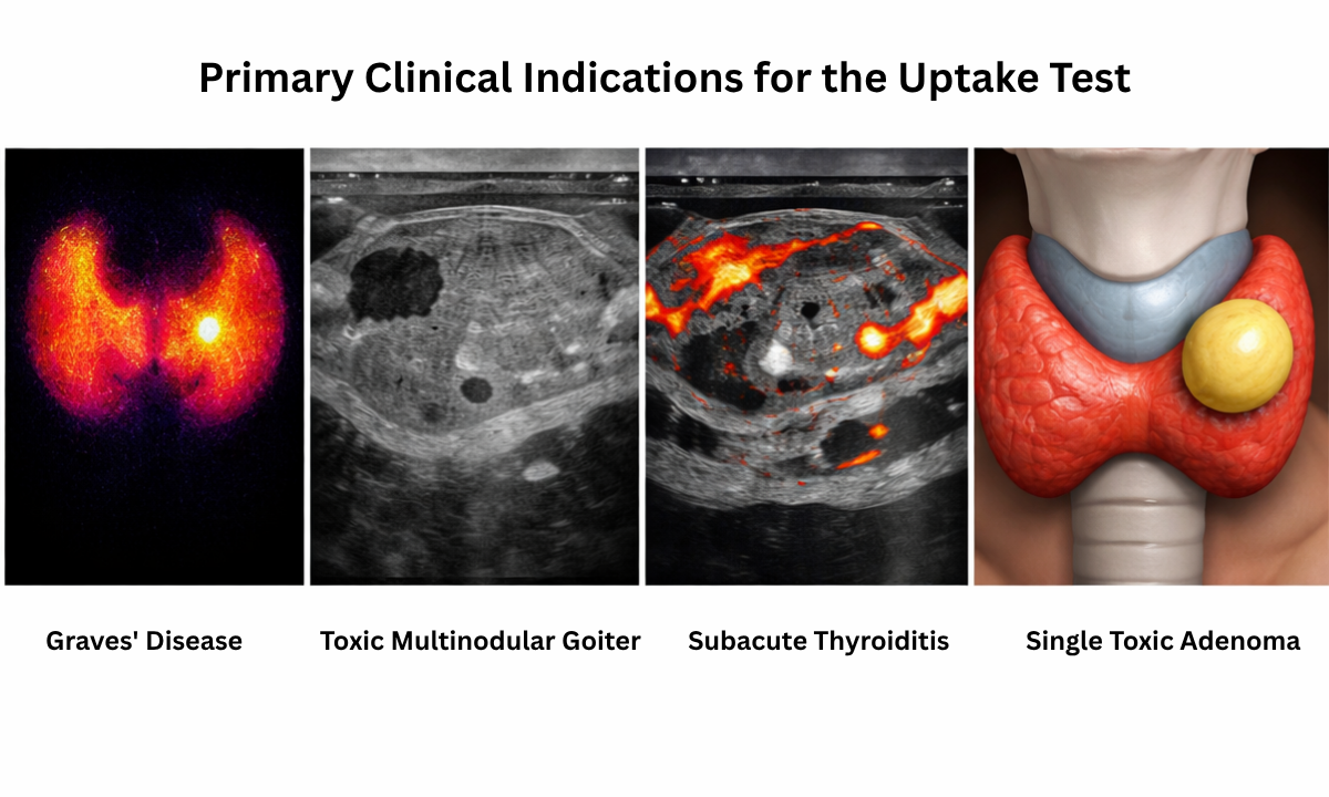 Primary Clinical Indications for the Uptake Test