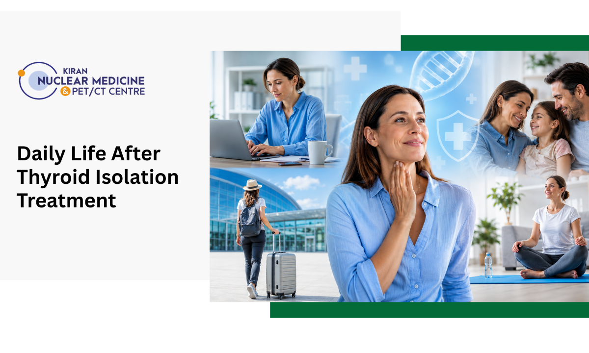 After Thyroid isolation treatment
