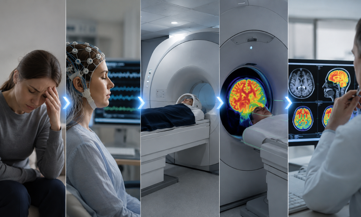 EEG to FDG Brain PET-CT