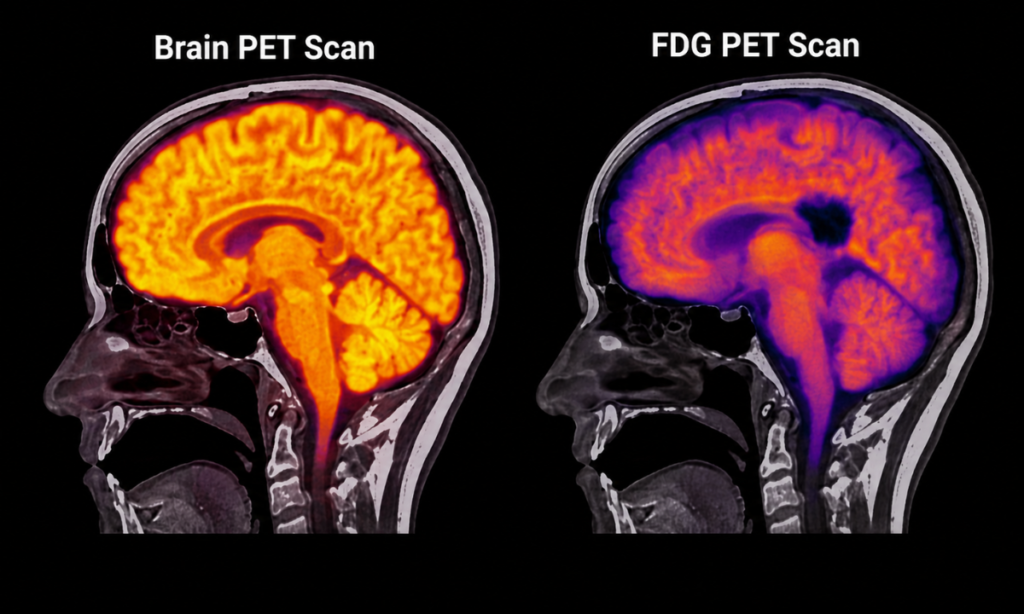 18F-FDG Brain PET-CT