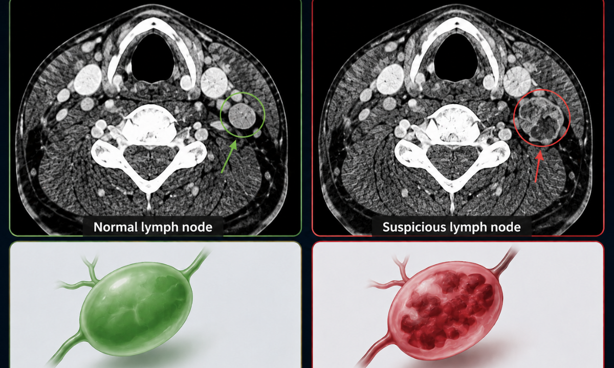 Normal and abnormalities in the CT neck