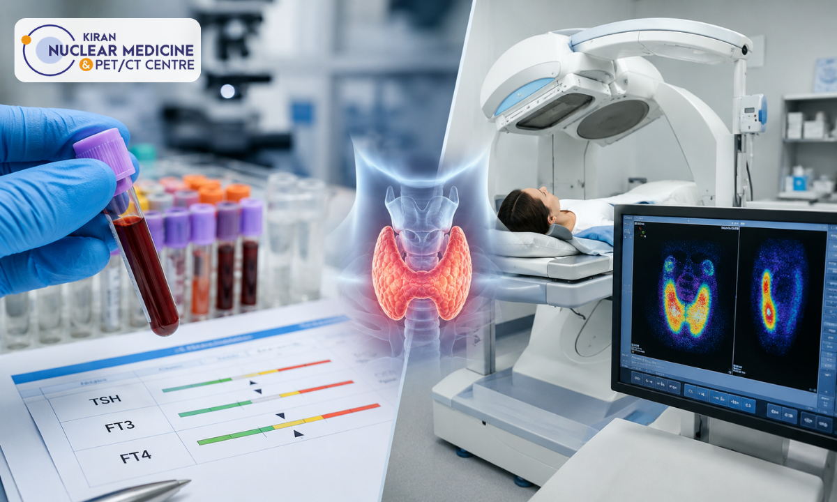 Thyroid Scan & Uptake vs Blood Tests