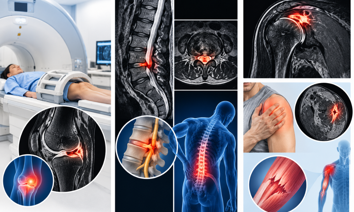 Medical imaging for joint pain, spine problems and soft-tissue injuries